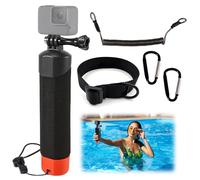 Mango de nadador, palo de mano subacuático, agarre de mano flotante con cinturón de seguridad, accesorios de deportes acuáticos para GoPro MAX11/10/9/8/7/6/5/4/3+, DJI, cámaras Xiaoyi y cámaras de