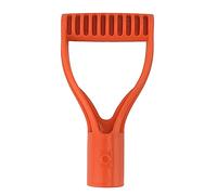 Mango De Pala, Plástico De 32 Mm De Diámetro Interior, Mango De Agarre En D, Reemplazo De Mango De Pala Para Rastrillo De Excavación De Pala De Nieve(naranja)