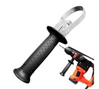 Mango de perforación de martillo - mango auxiliar, soporte lateral de potencia | Estructura de soporte ergonómico, accesorio de soporte antideslizante pesado con cerradura para aplastar apliques