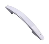 Mango de plástico ABS de 250 mm para puertas de refrigerador, armarios y cajones frontales con estética limpia y moderna (blanco)