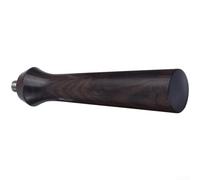 Mango de portafiltro de madera espresso con rosca M10 de diámetro exterior compatible con portafiltros estándar de máquina espresso (sándalo morado)