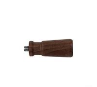 Mango de portafiltro espresso M10 con mango de madera de nogal, accesorio de máquina de café de mango corto para elaboración de cerveza barista, 7,1 x 3 x 3 cm