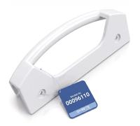 Mango de puerta para Bosch Siemens 096110 | Tirador de puerta de frigorífico para puerta de frigorífico combinado, 142 x 54 mm, para Bosch Siemens 096110 00096110