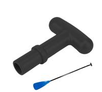 Mango de remo para kayak - Remo de canoa en T para kayak Barcos, ligero control de remo accesorios para barcos para paddleboarder canoa, aficionados al ocio kayakistas navegantes