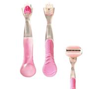 Mango de repuesto compatible con Gillette Venus, antideslizante, ergonómico, cómodo agarre diseñado para mujeres