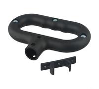 Mango de repuesto para carrito de camping con hebilla fija, piezas compatibles con asas de carro de jardín y carrito utilitario de plástico (estilo redondo A)