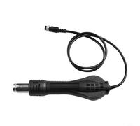 Mango de repuesto para mesa de soldadura 858A 858D de 12 V 24 V, fabricado con materiales resistentes al calor para una mayor vida útil durante las operaciones de reparación de soldadura (24 V)