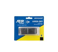 Mango de Repuesto seco Dunlop ATP Viper, Negro, ampolla Simple - sensación Seca, Alta absorción, Rendimiento Antideslizante
