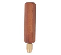 Mango de sierra manual Mango de madera antideslizante desmontable para sierras madereras de jardín y carpintería Mandril de latón de madera de rama amarga hexagonal de tipo corto