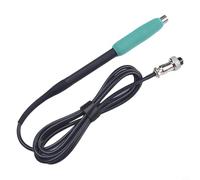 Mango de soldador para estación de soldadura C210 T210, herramienta de repuesto de 120 W con agarre verde y negro, compatible con puntas JBC 6PIN y Air 5PIN (AIR 5PIN)