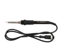 Mango de soldador para estaciones de soldadura 936A, 937D, 852 y 852D - Agarre de repuesto de 50 W con núcleo de metal estañado y aislante de silicona de alta temperatura