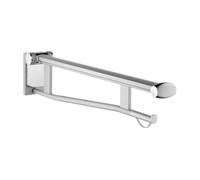 Mango de soporte plegable KEUCO PLAN Care WC, versión derecha con radiocontrol, 700mm, 34903011751, Color: cromado/blanco