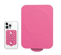 Mango de succión para teléfono móvil, montaje de soporte de silicona para teléfono móvil, agarre magnético portátil para puerta, ventana, espejo, videoblogging, viajes, baño, selfie