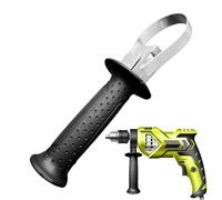 Mango de taladro percutor: empuñadura lateral ajustable, empuñadura lateral frontal de, accesorio para herramienta eléctrica | Ideal para trituración con taladro rotativo o eléctrico, lo que