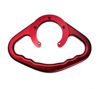 Mango de tanque de combustible Motocicleta trasero pasajero Grab Bar Reemplazo de aluminio para Suzuki, tapa de tanque CNC Accesorio de mango de agarre (rojo)