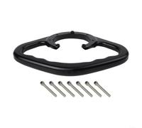 Mango de tanque de motocicleta para asiento trasero de Honda CBR900RR CBR929RR CBR954RR CBR954RR Agarre rojo (negro)