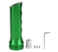 Mango de tapa de mano de aluminio de automóvil de Auto Universal manga de freno de mano de fácil instalación de diseño de lujo para la mayoría de los autos de transmisión manual (Verde)