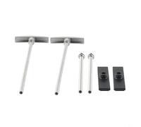 Mango de válvula de descarga RV y kit de extensión de tubo de válvula de residuos diseñado para reemplazo del sistema de residuos de RV se adapta a múltiples modelos de RV