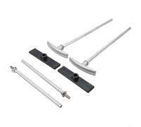 Mango de válvula de residuos de repuesto para RV, compatible con modelos T1046 y TX9HPB, solución fiable de gestión de residuos (2 juegos)