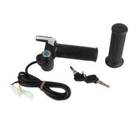 Mango del acelerador de medio del acelerador eléctrico de 36 V con bloqueo de llave con indicador de encendido LED para bicicletas eléctricas