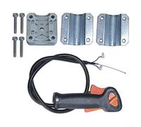 Mango del acelerador y soporte de interruptor para FS75 para FS80 para FS85 cortador de cepillo recortadora acelerador mango de cable kit de repuesto de herramienta de jardinería fácil instalación