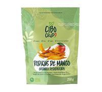 Mango Deshidratado - 250g. Fruta Deshidratada sin Azucar Añadido y Azufe. Contiene Vitamina A/C Potasio y Fibra. Para Ensalada Tropical Batido de Mango o Pollo al Curry y Mango