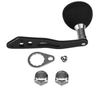 Mango Eléctrico para Carrete - Kit De Botones De Carrete De Pesca De Metal, Mango Oval de EVA, Brazo Solo basculante | Accesorio De Conversión De Carrete Universal para Hombres Y Mujeres, Equ