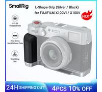 Empuñadura en forma de L SmallRig 4555 para Fujifilm X100VI / X100V (Plata)