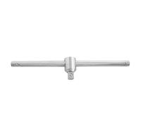 Mango en T de acero inoxidable 3/4" con 4 patas, ideal para reparaciones y soporte en trabajos de ajuste.