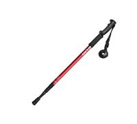 Mango en T Mango Recto Bastón de Trekking telescópico Que Absorbe los Golpes Senderismo al Aire Libre y Escalada Rodillera Antideslizante Bastón for Caminar Profesional(Red,S)