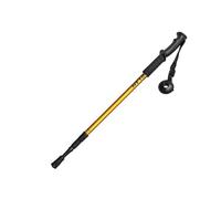 Mango en T Mango Recto Bastón de Trekking telescópico Que Absorbe los Golpes Senderismo al Aire Libre y Escalada Rodillera Antideslizante Bastón for Caminar Profesional(Yellow,S)