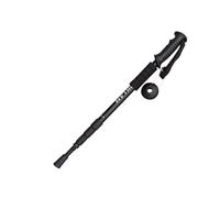 Mango en T Mango Recto Bastón de Trekking telescópico Que Absorbe los Golpes Senderismo al Aire Libre y Escalada Rodillera Antideslizante Bastón for Caminar Profesional(Black,M)