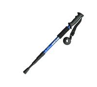 Mango en T Mango Recto Bastón de Trekking telescópico Que Absorbe los Golpes Senderismo al Aire Libre y Escalada Rodillera Antideslizante Bastón for Caminar Profesional(Blue,M)