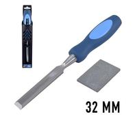 Mango engomado - herramienta de acero cr-v 32mm, diseño ergonómico para mejor agarre, resistencia y durabilidad en trabajos de ferretería.