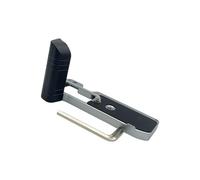 Mango ergonómico de aluminio de liberación rápida para sistemas de instalación rápida y estables, extensión de duración de la batería, agarre de cámara de larga duración