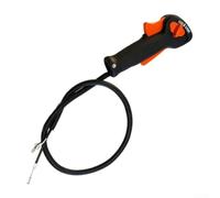Mango ergonómico de control del acelerador con interruptor para recortadoras de línea FS120 para FS200 FS250, para construcción de plástico y metal para corte de césped al aire libre para sesiones