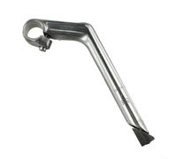 Mango ergonómico de cuello de cisne para bicicleta, extensión de 80 mm, se adapta a horquillas de 22 2 mm/25 y 4 mm, construcción de aleación de aluminio (80 x 25,4 x 22,2 x 180 B)