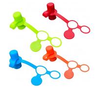 Mango Ergonómico De Silicona, Este Permite Manipular La Botella Sin Esfuerzo Y Tiene Un Tamaño Conveniente. Diseño Suave, Resistente Al Desgaste Y Al Almacenamiento En Bolsas O Bolsillos, Con Una