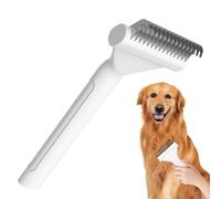 Mango ergonómico: dile adiós a las mudas desagradables con este cepillo para gato. Su mango ergonómico proporciona un control fácil y un agarre cómodo y seguro, lo que permite una experiencia