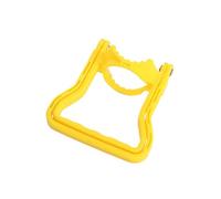 Mango ergonómico para botella de agua de 5 galones, antideslizante, elevador de cubo resistente para el hogar, oficina, restaurante, apartamento, entrega, manejo de bebidas, Amarillo, Consulte la