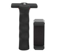 Mango estabilizador de cámara con Abrazadera para teléfono |Empuñadura de Mano para DSLR/Action CAM/Smartphone |Tornillo de 1/4 pulg. y Soporte para trípode |Peso: Soporte