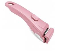 Mango extraíble para ollas y sartenes, compatible con Tefal, mango extraíble, antideslizante, resistente al calor hasta 250 °C, soporte de 10 kg, mango universal para utensilios de cocina (rosa)