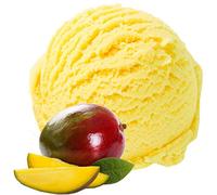 Mango flavor vegan - no sugar soft ice cream powder - For Soft ice machine - 1: 3 - 1 kg