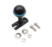 Mango Flotante Bola 1 Pulgada para Buceo para profesional Mango | Aleación aluminio, para resistencia para sal marina, operación estable, junta bola 50mm, buceo profundo