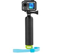 Mango flotante impermeable antideslizante flotante Bobber Stick soporte flotante con cordón para Go Pro Hero 11/10/9/8/7/6/5/4/3 Session DJI Osmo y otras cámaras de acción