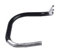 Mango frontal de aluminio para motosierra 5258 - Parte de sierra forestal con diseño de seguridad del operador para manejo de troncos y gestión de tierras - Plata 20 x 20 x 8 mm