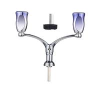 Mango giratorio de metal para mejorar el control y la durabilidad en el mango del carrete de pesca en agua salada