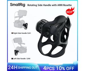 Mango giratorio SmallRig izquierdo/derecho con roseta ARRI, empuñadura para jaulas de cámara/brazo de extensión de plataforma de hombro con roseta ARRI Left 5240