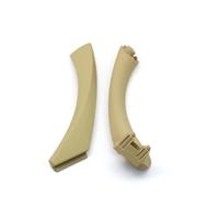 Mango Interior Para Reposabrazos Para Serie 3 E90 E91 2004-2013 Manija Interior Puerta Izquierda Derecha Con Reemplazo Cubierta(Beige Left)