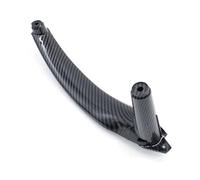 Mango Interior Para Reposabrazos Para X5 X6 E70 E71 E72 2007-2013 LHD RHD Manija Puerta Interior Cubierta Panel Embellecedor Reemplazo(Left Carbon)